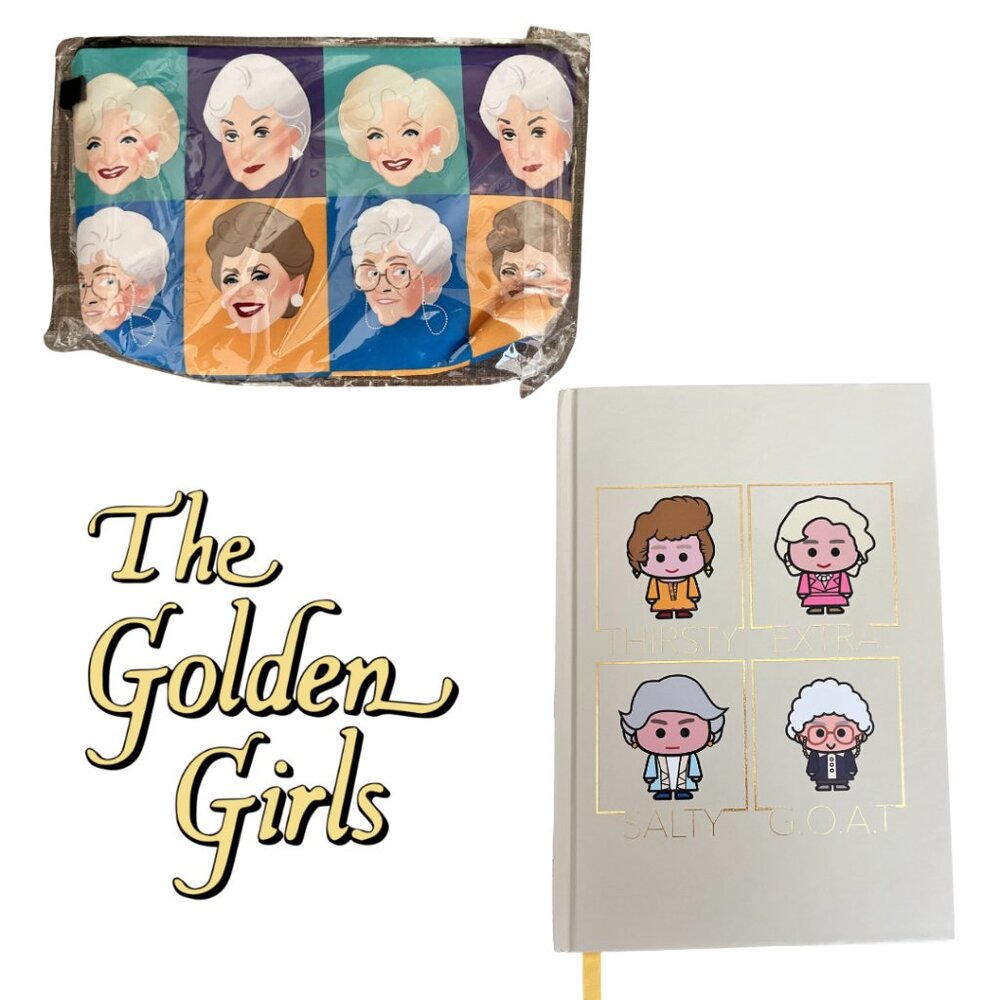 Golden Girls gift set! Notebook and pouch